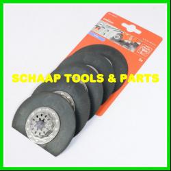 Starlock Zaagblad gesegmenteerd 85mm HSS voor metaal hout SL106-5 | 63502.106.230